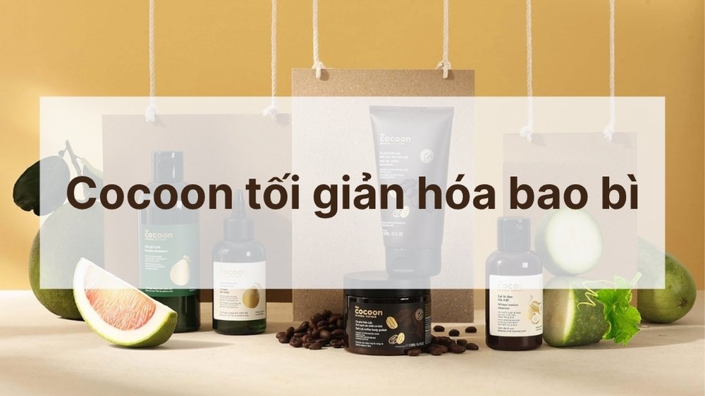 cocoon tối giản hóa bao bì