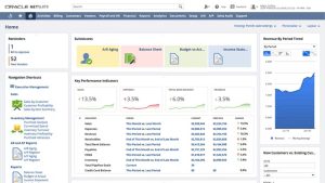 giao diện erp của oracle netsuite
