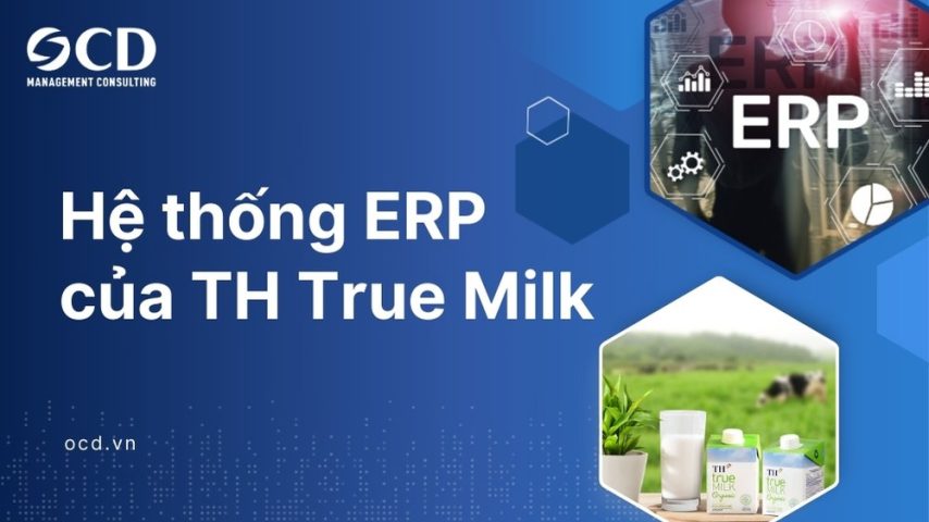 hệ thống erp của th true milk