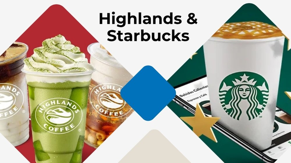 Highlands Coffee & Starbucks