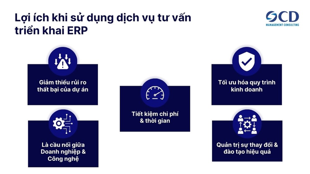 lợi ích của sử dụng dịch vụ tư vấn triển khai erp