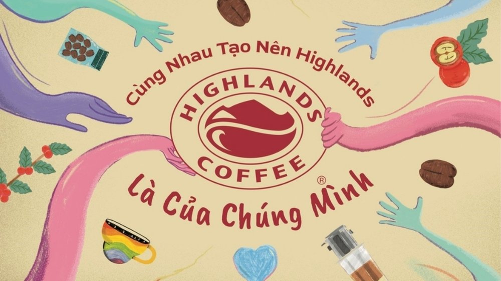 thông điệp cốt lõi của highlands coffee