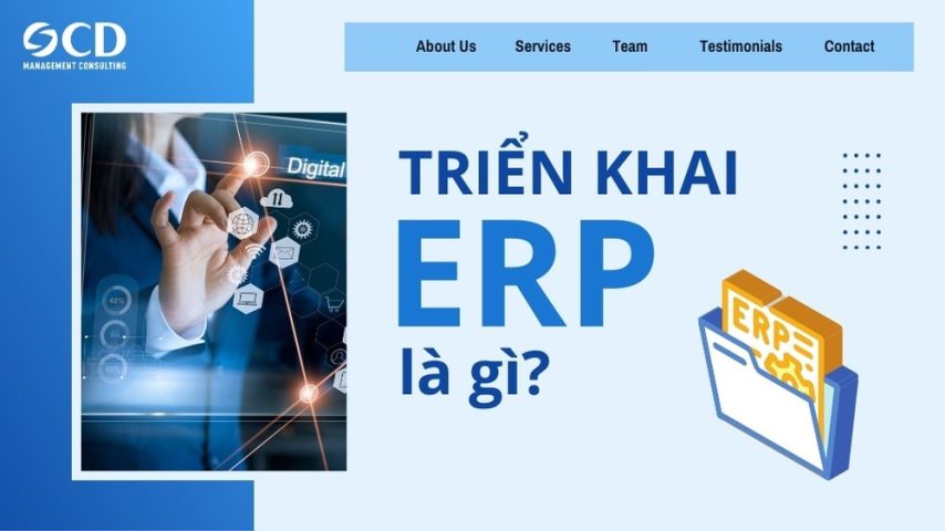 triển khai erp là gì