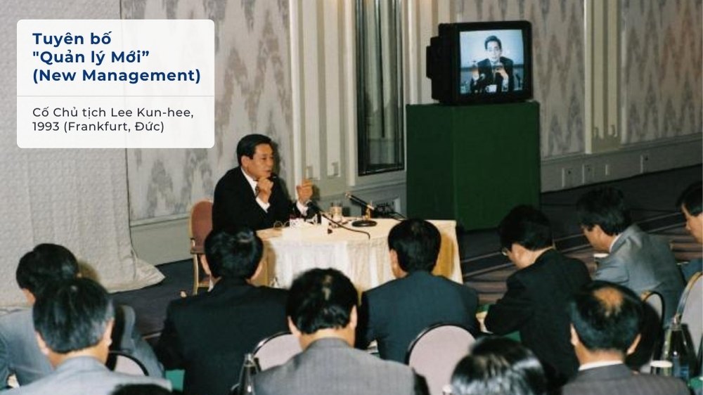 Tuyên bố Quản lý mới New Management của Samsung