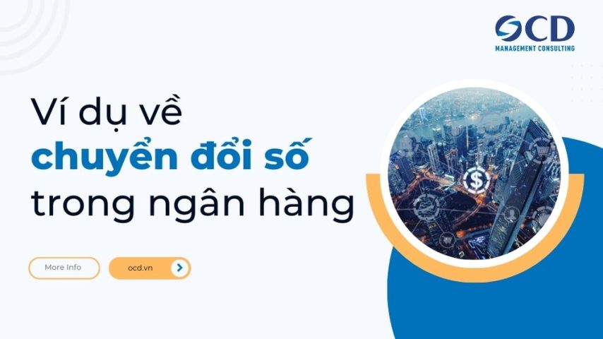ví dụ về chuyển đổi số trong ngân hàng
