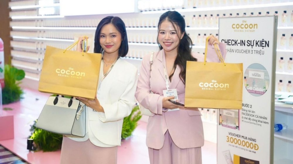 khách hàng mục tiêu của cocoon là nữ chiếm đa số