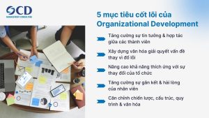 5 mục tiêu cốt lõi của Organizational Development