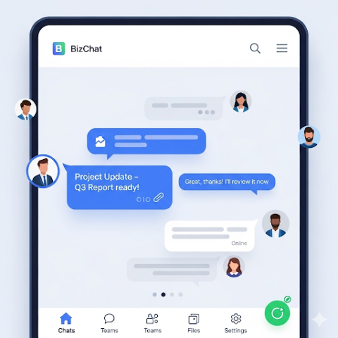 Business Chat App