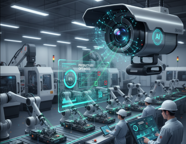 Camera AI trong quản lý sản xuất