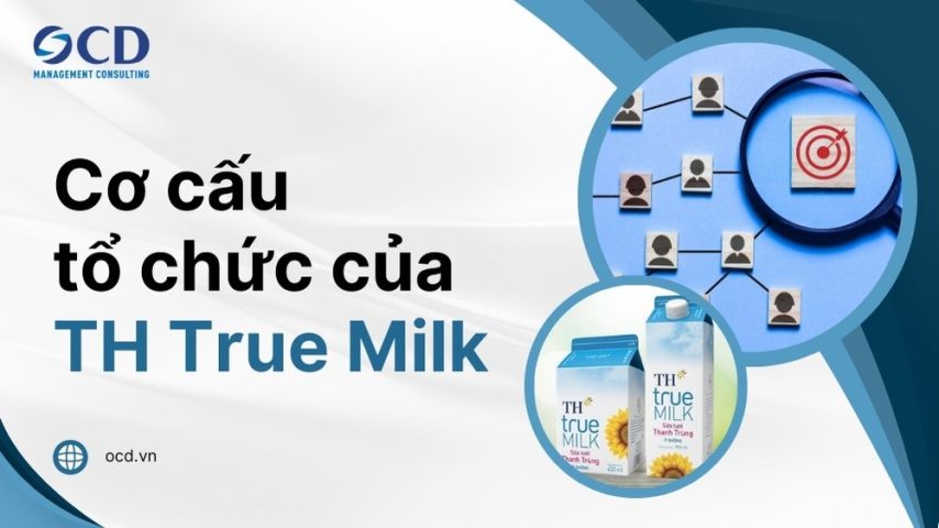 Cơ cấu tổ chức của TH True Milk