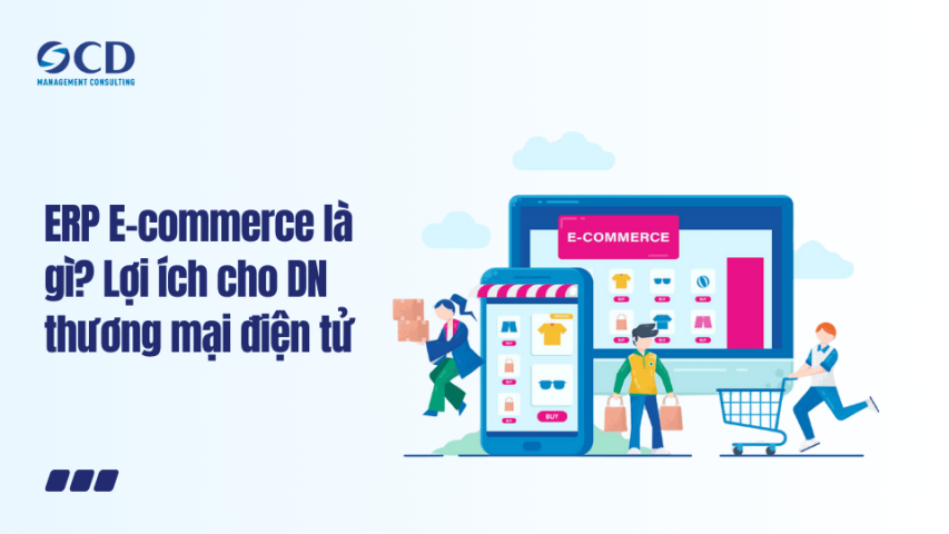 ERP E-commerce là gì Lợi ích cho DN thương mại điện tử