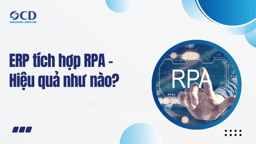ERP tích hợp RPA - Hiệu quả như nào