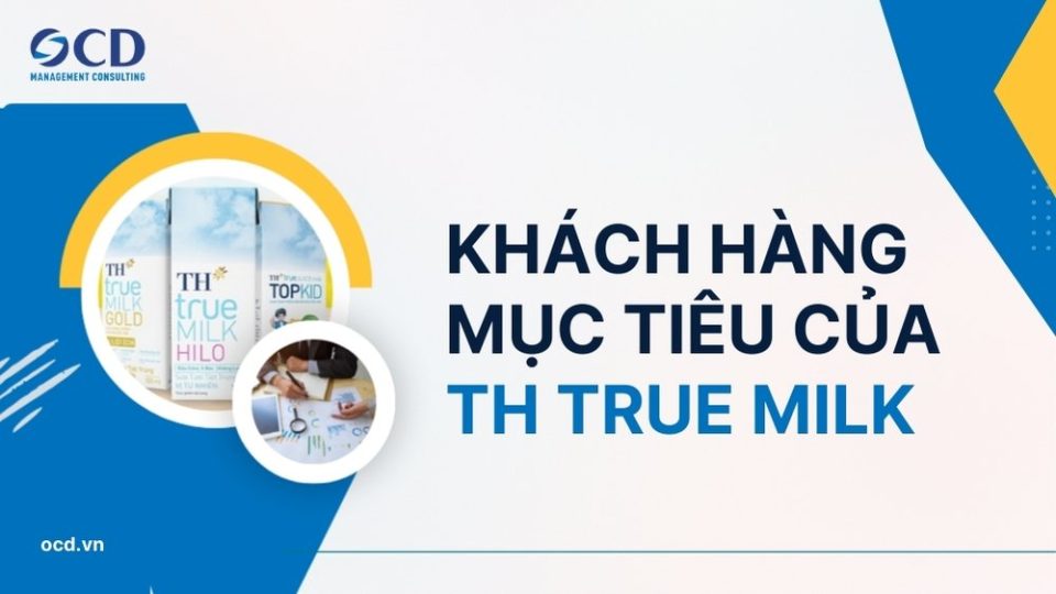 Khách hàng mục tiêu của TH True Milk