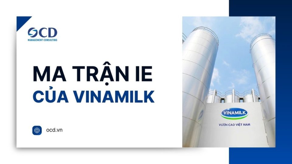 Ma trận IE của Vinamilk
