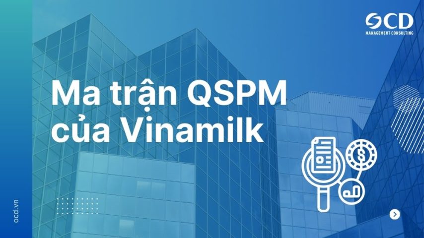 Ma trận QSPM của Vinamilk