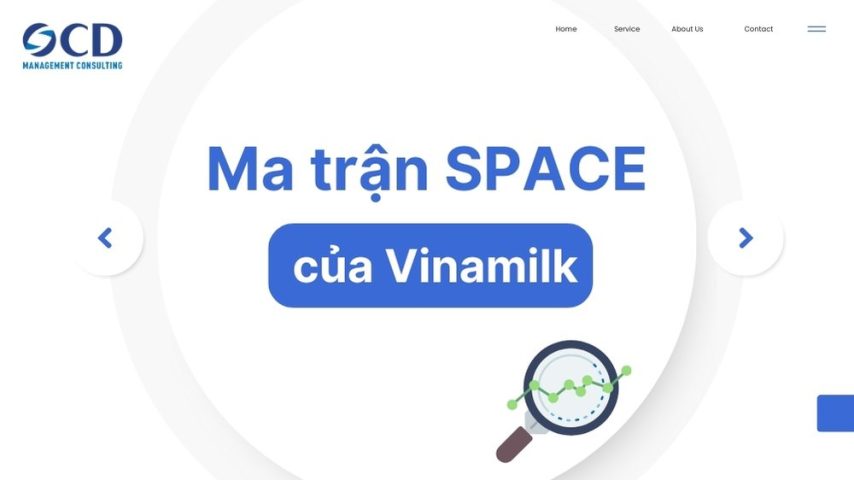 Ma trận SPACE của Vinamilk