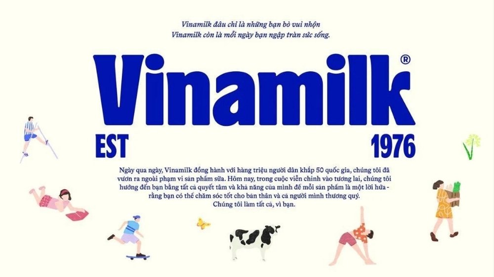 Vinamilk tái định vị thương hiệu