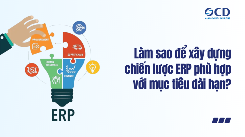 Làm sao để xây dựng chiến lược ERP phù hợp với mục tiêu dài hạn