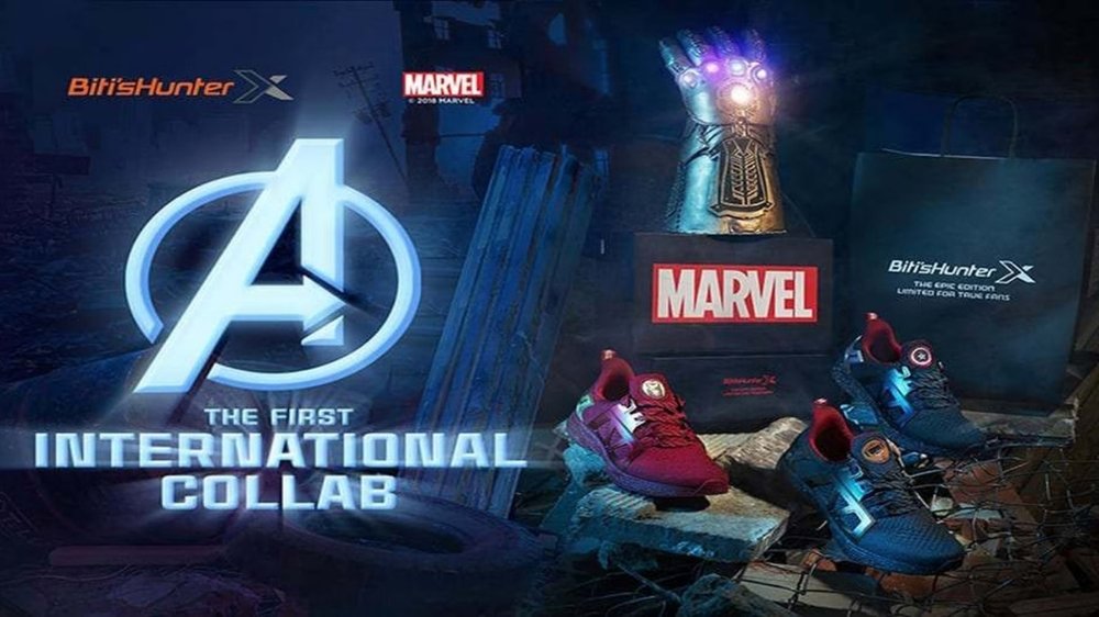 Sự kết hợp giữa Marvel và Biti's