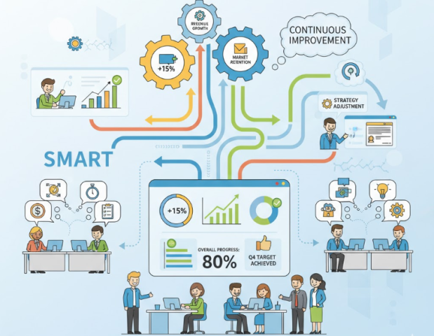 Ứng dụng KPI quản lý hiệu suất trong doanh nghiệp