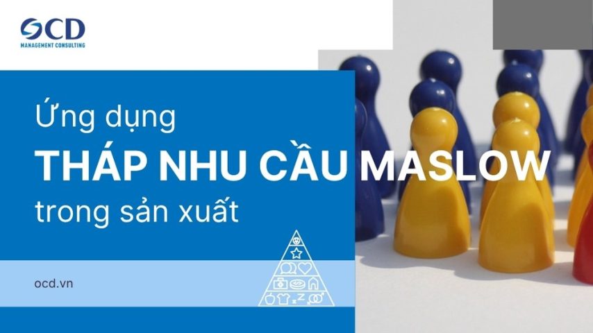 Ứng dụng tháp nhu cầu Maslow trong sản xuất