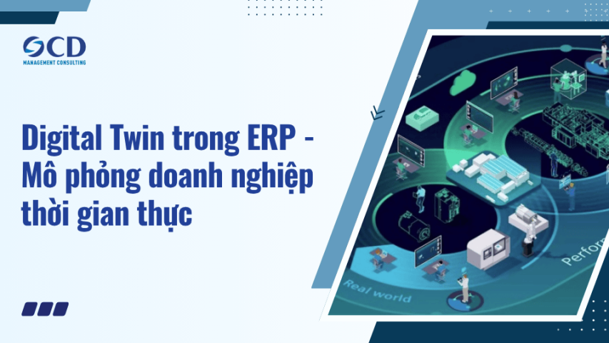 Digital Twin trong ERP - Mô phỏng doanh nghiệp thời gian thực