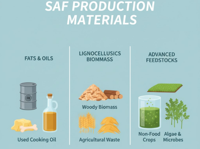 Nguyên liệu sản xuất SAF