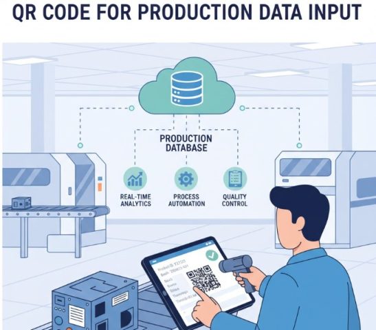 Ứng dụng QR Code trong nhập dữ liệu sản xuất