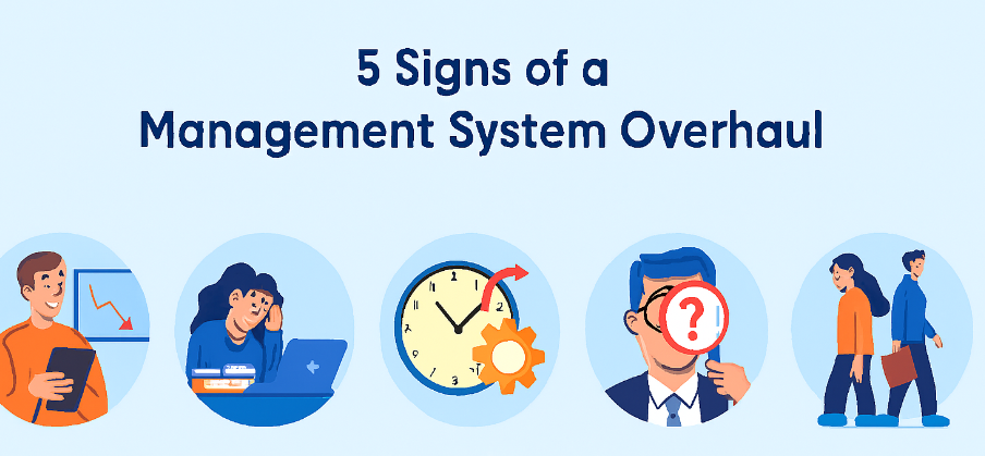 5 dấu hiệu cải tổ hệ thống quản lý