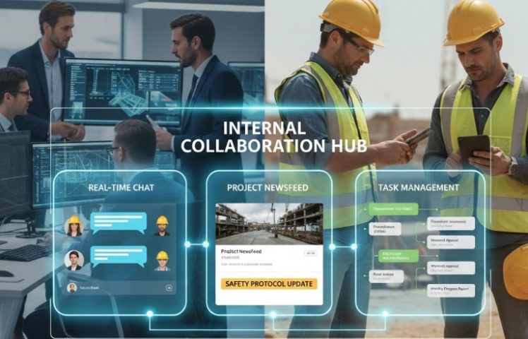 Công cụ cộng tác nội bộ cho doanh nghiệp xây lắp
