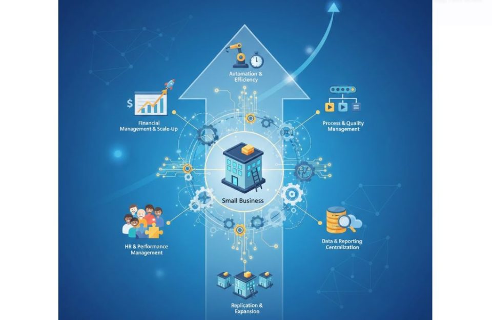 Hệ thống quản lý cho doanh nghiệp nhỏ scale-up
