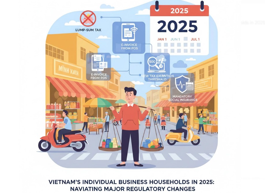 Những vấn đề nóng với hộ kinh doanh 2025