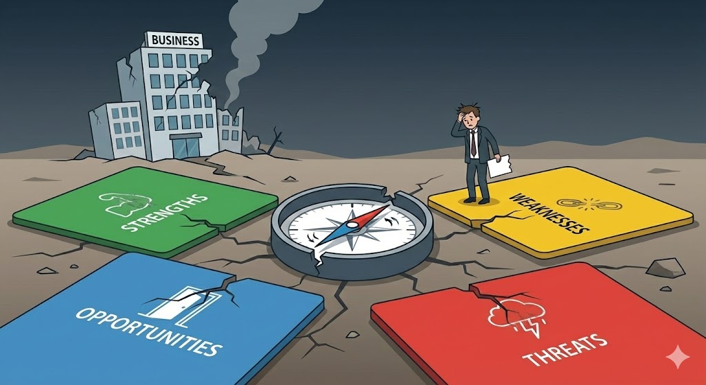 Sai lầm khi áp dụng SWOT