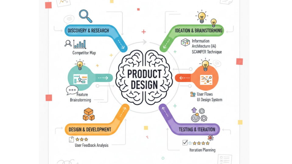 Ứng dụng sơ đồ tư duy trong thiết kế sản phẩm