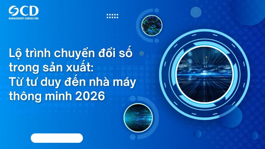Lộ trình chuyển đổi số trong sản xuất: Từ tư duy đến nhà máy thông minh 2026