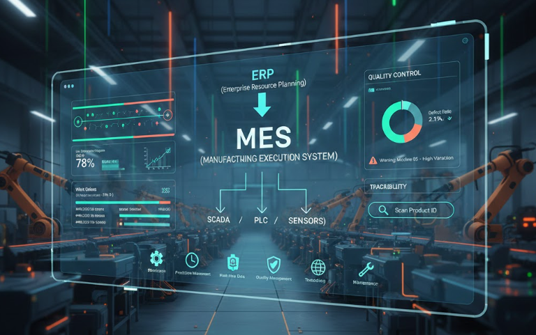 Phần mềm Điều hành Sản xuất MES