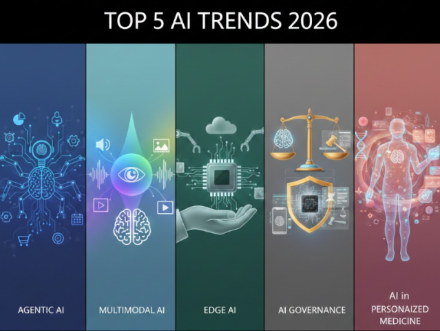 Top 5 xu hướng AI 2026