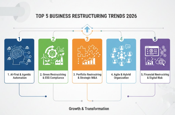 Top 5 xu hướng tái cơ cấu doanh nghiệp