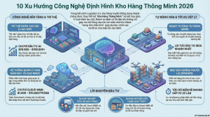 Top xu hương công nghệ quản lý kho thông minh