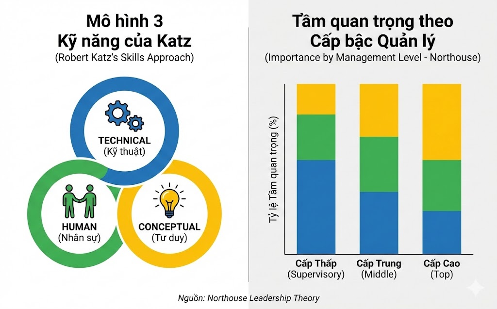 Mô hình 3 kỹ năng của Katz