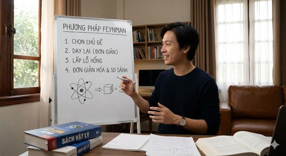 Phương pháp ghi nhớ kiến thức Feynman