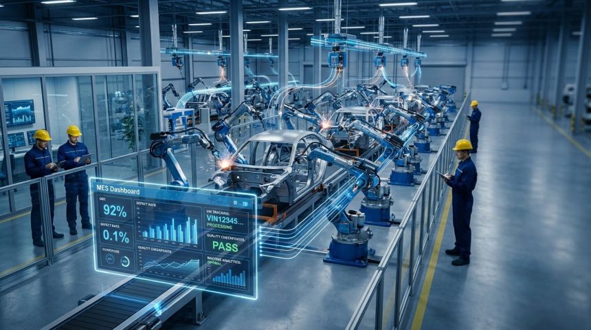 MES cho nhà máy ô tô trong kỷ nguyên sản xuất thông minh
