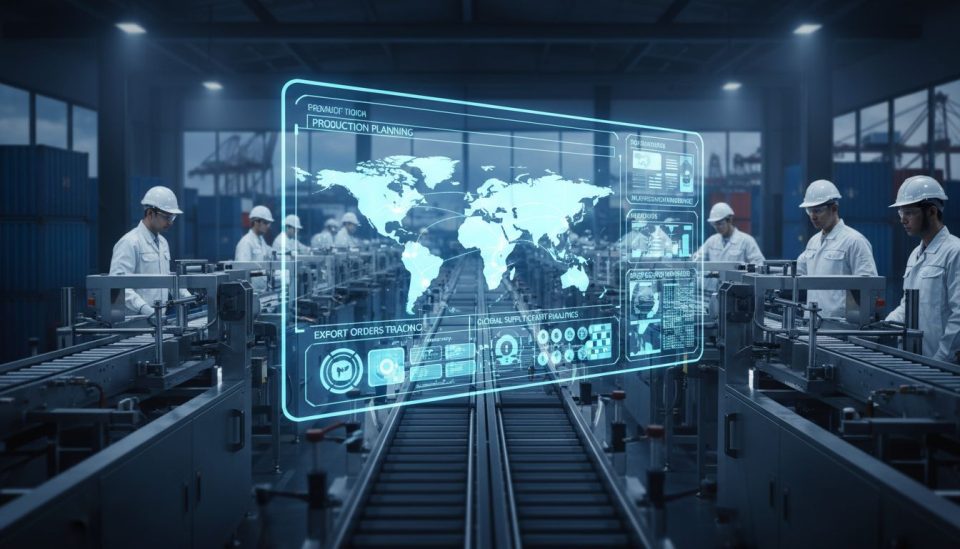 ERP cho nhà máy xuất khẩu: Giải pháp quản trị toàn diện trong bối cảnh toàn cầu hóa