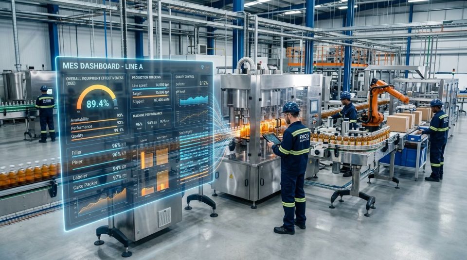 MES trong ngành FMCG: Tối ưu sản xuất và hiệu suất toàn chuỗi