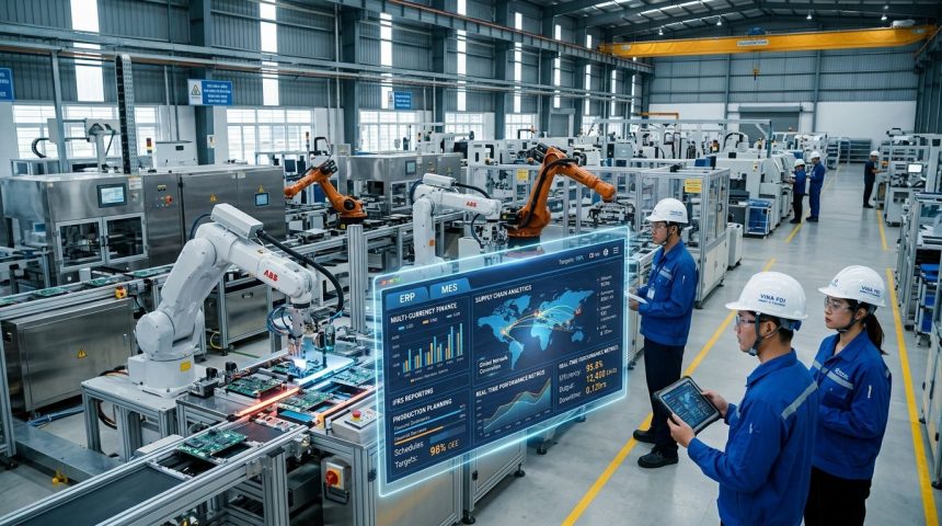 Chuyển đổi số cho doanh nghiệp FDI: Tối ưu quản trị và cạnh tranh toàn cầu