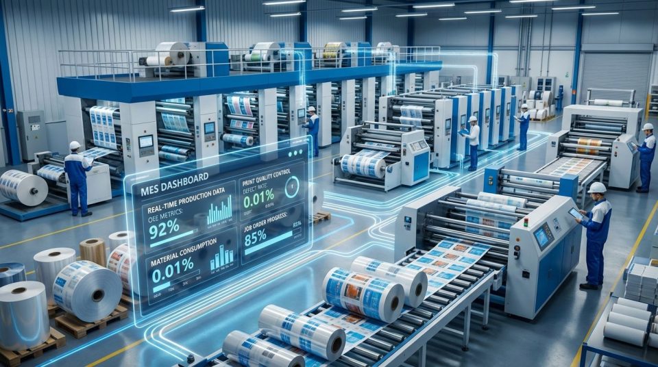 MES trong sản xuất bao bì: Tối ưu hiệu suất và chất lượng