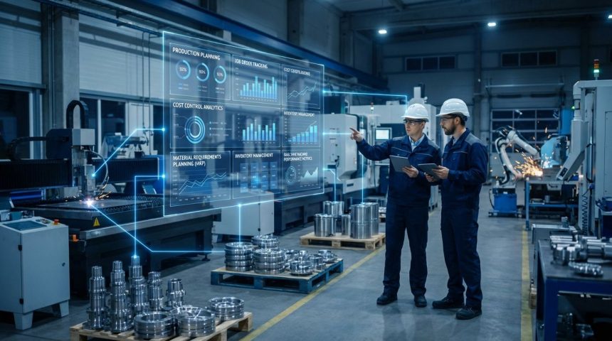 ERP cho nhà máy cơ khí: Giải pháp quản trị sản xuất và chi phí hiệu quả