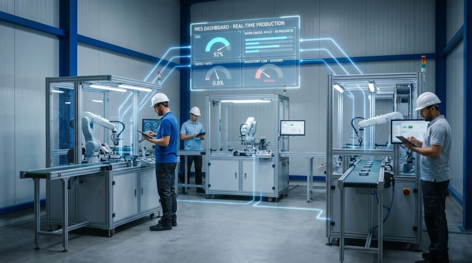 MES cho nhà máy nhỏ: Giải pháp số hóa sản xuất tối ưu chi phí và hiệu suất