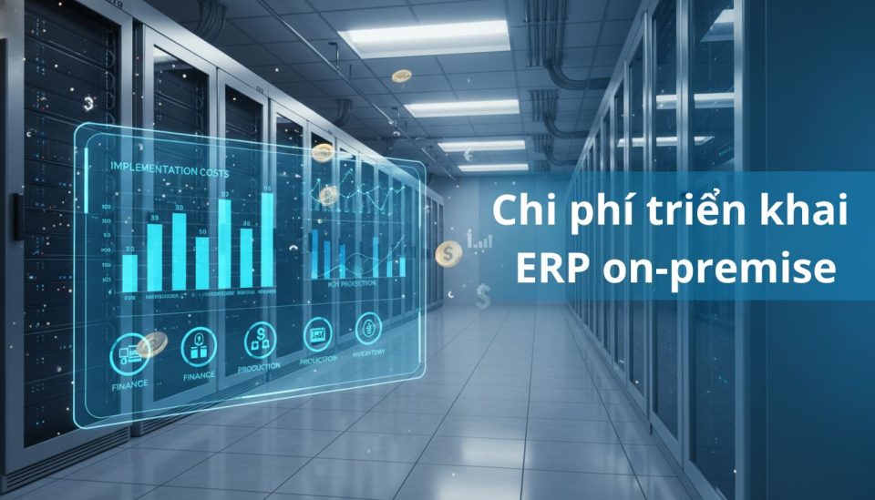 Chi phí triển khai ERP on-premise: Doanh nghiệp cần chuẩn bị ngân sách bao nhiêu?