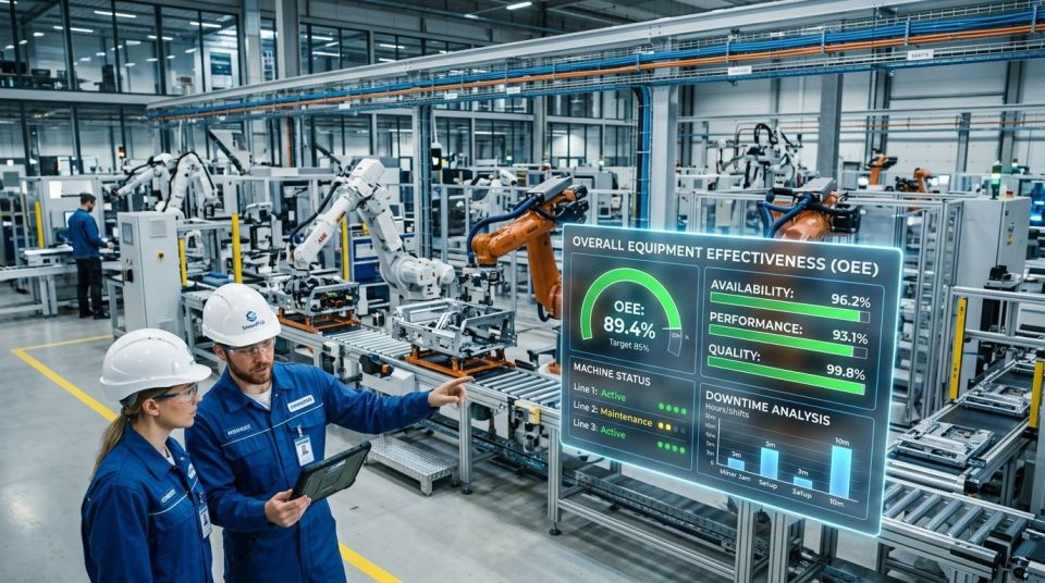 Chuyển đổi số và tối ưu OEE: Giải pháp nâng cao hiệu suất sản xuất bền vững